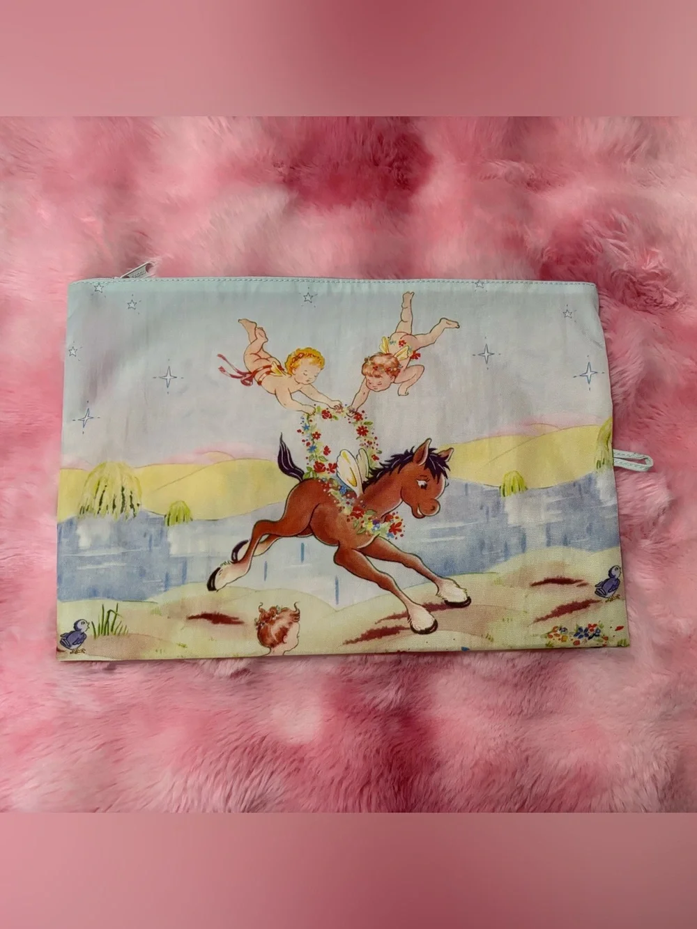 BAGGU Molly Goddard Large GO Pouch